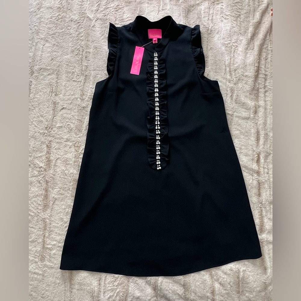 Lilly Pulitzer Adalee shift dress size 16 in Onyx